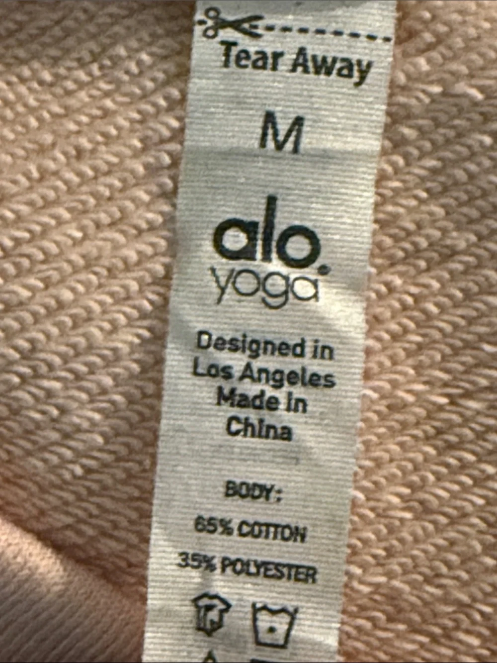 Alo Cadence Grommet Cropped Sweatshirt